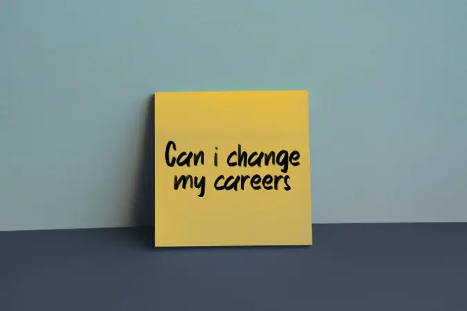 Professional changing into a marketing career